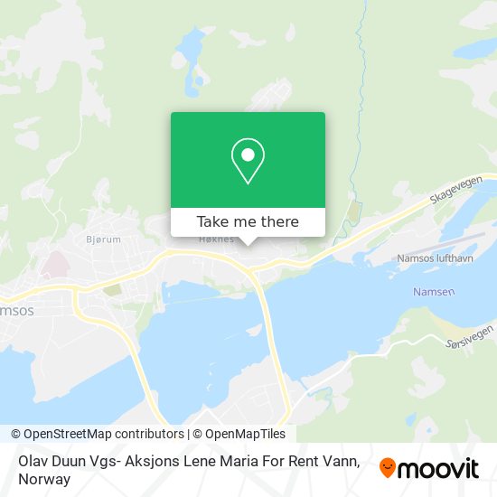 Olav Duun Vgs- Aksjons Lene Maria For Rent Vann map