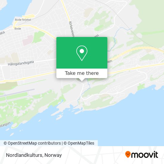 Nordlandkulturs map