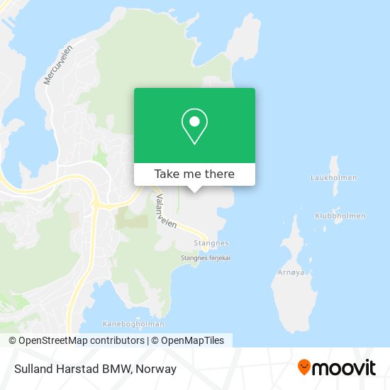 Sulland Harstad BMW map