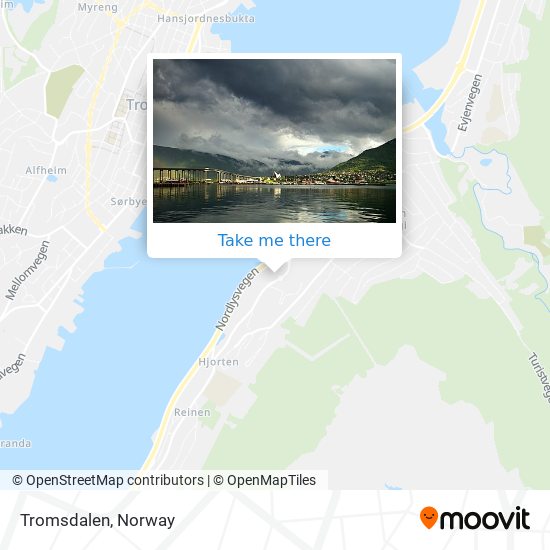 Tromsdalen map