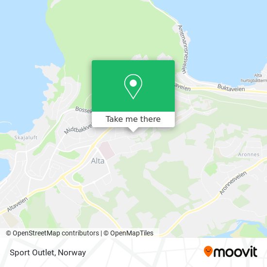 Sport Outlet map