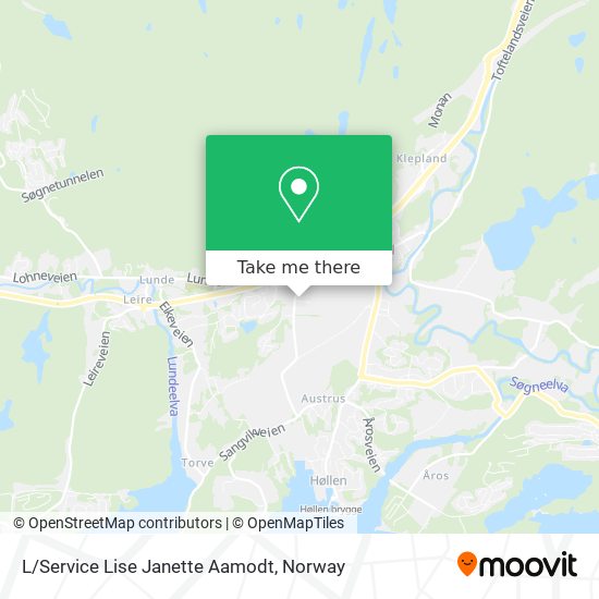 L/Service Lise Janette Aamodt map