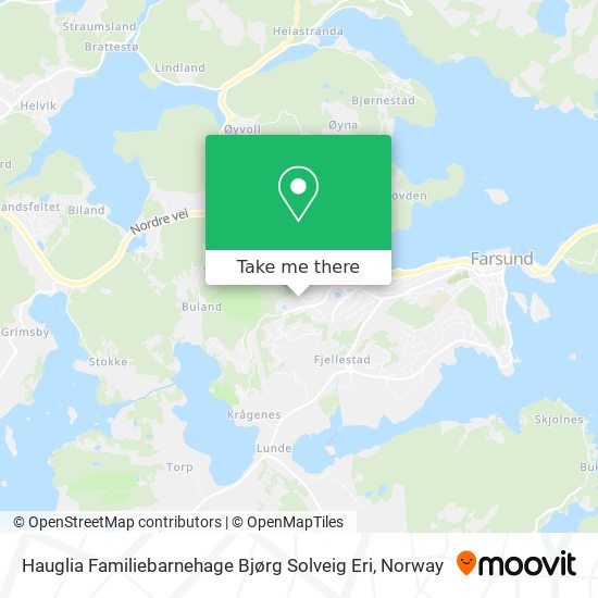 Hauglia Familiebarnehage Bjørg Solveig Eri map