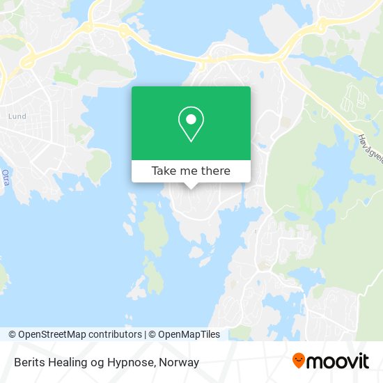 Berits Healing og Hypnose map