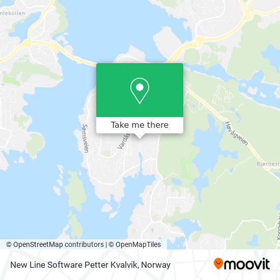 New Line Software Petter Kvalvik map