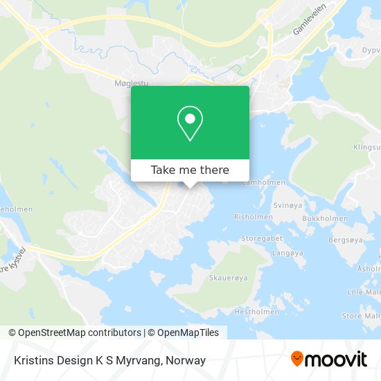 Kristins Design K S Myrvang map