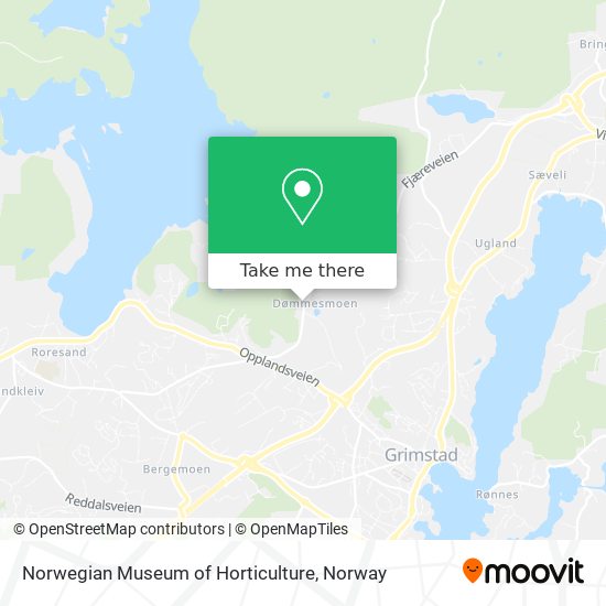 Norwegian Museum of Horticulture map