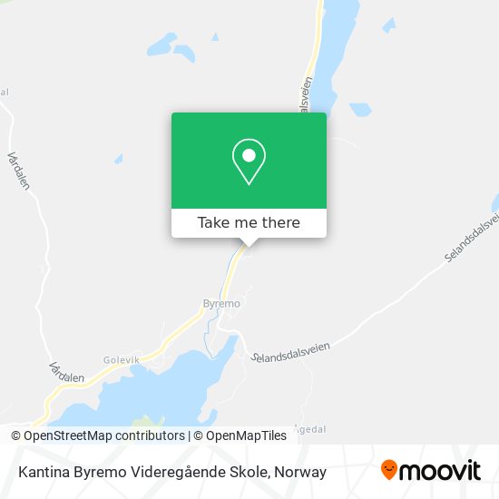 Kantina Byremo Videregående Skole map