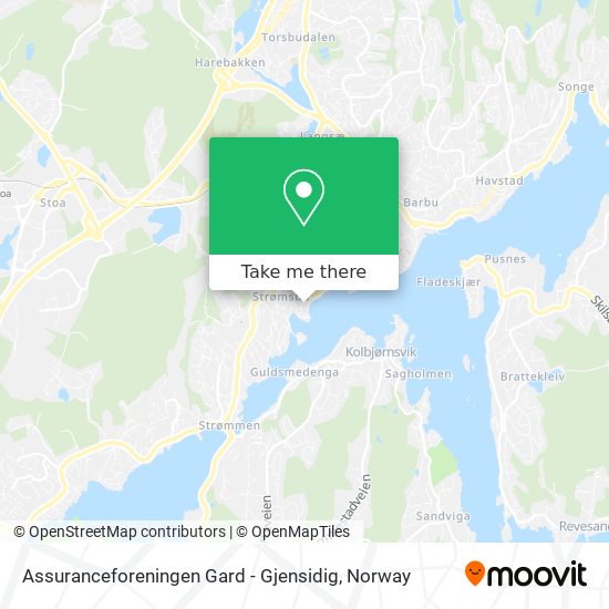 Assuranceforeningen Gard - Gjensidig map