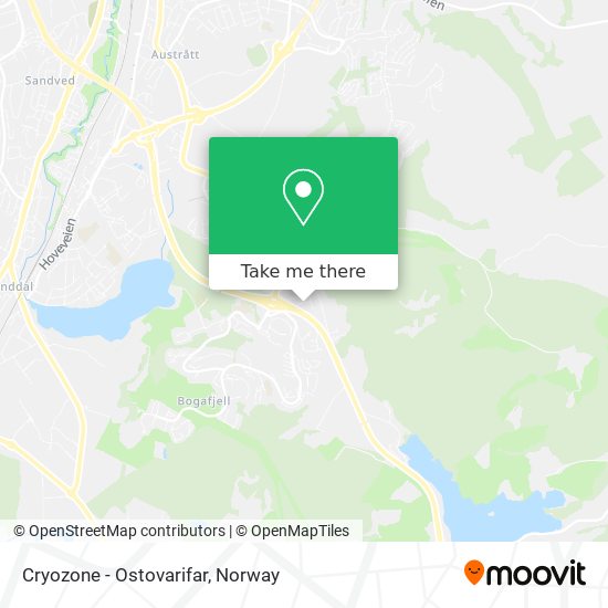 Cryozone - Ostovarifar map