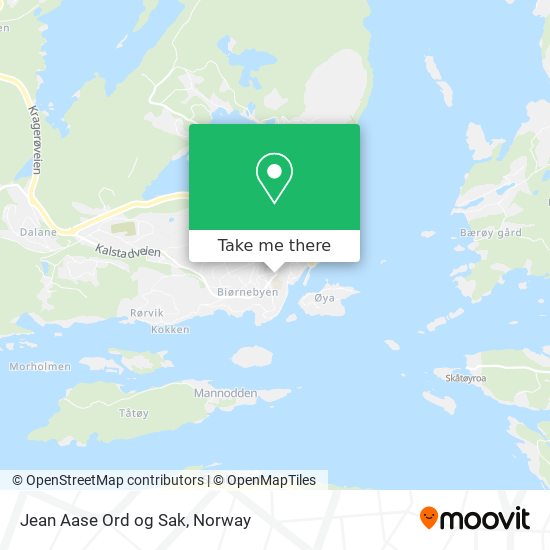 Jean Aase Ord og Sak map