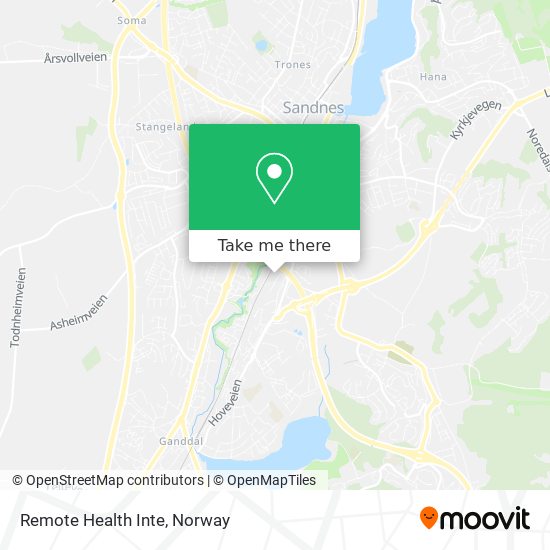 Remote Health Inte map