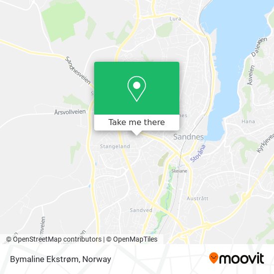 Bymaline Ekstrøm map