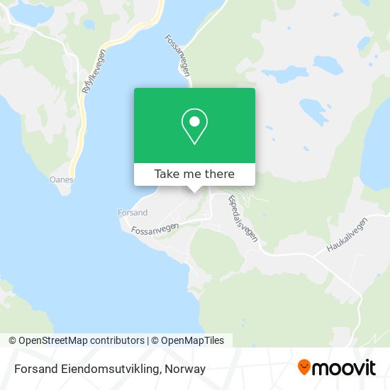 Forsand Eiendomsutvikling map