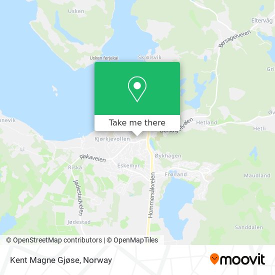 Kent Magne Gjøse map