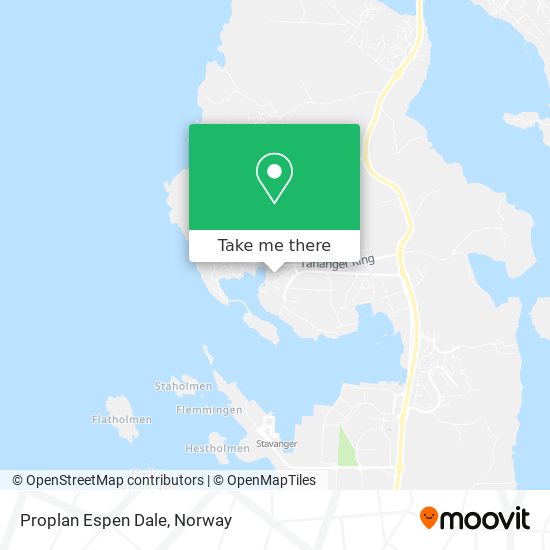 Proplan Espen Dale map