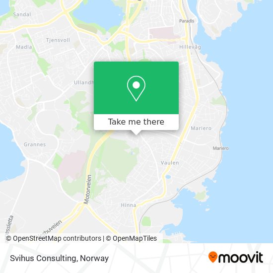 Svihus Consulting map