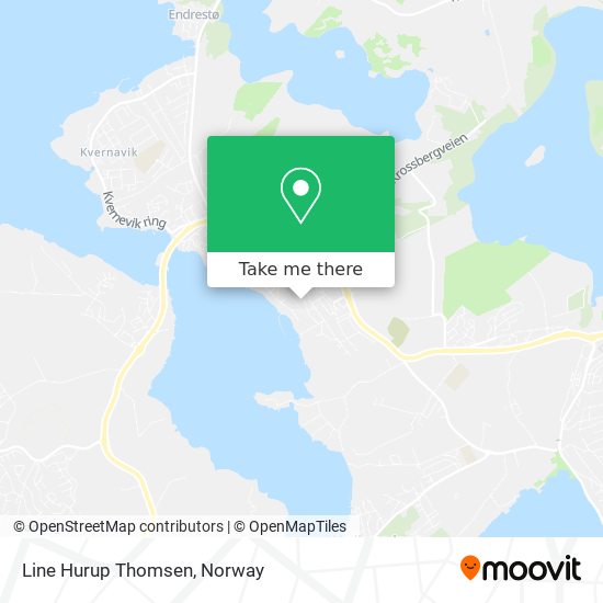 Line Hurup Thomsen map