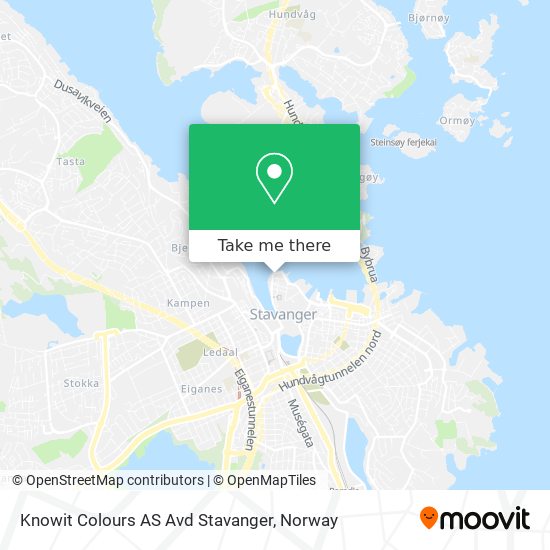 Knowit Colours AS Avd Stavanger map