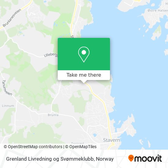 Grenland Livredning og Svømmeklubb map