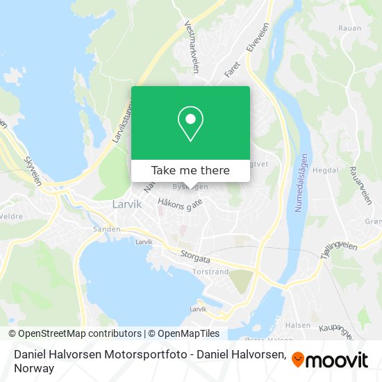 Daniel Halvorsen Motorsportfoto - Daniel Halvorsen map