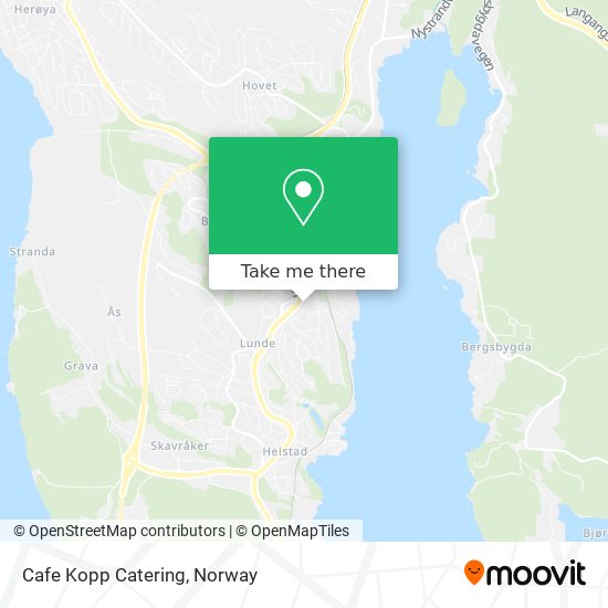 Cafe Kopp Catering map