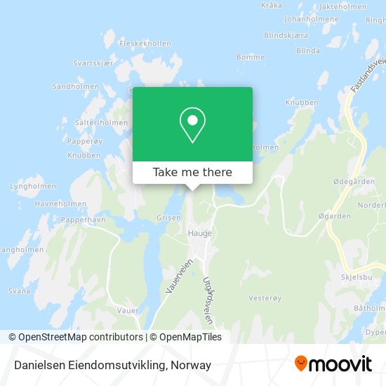 Danielsen Eiendomsutvikling map