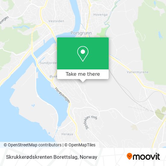 Skrukkerødskrenten Borettslag map