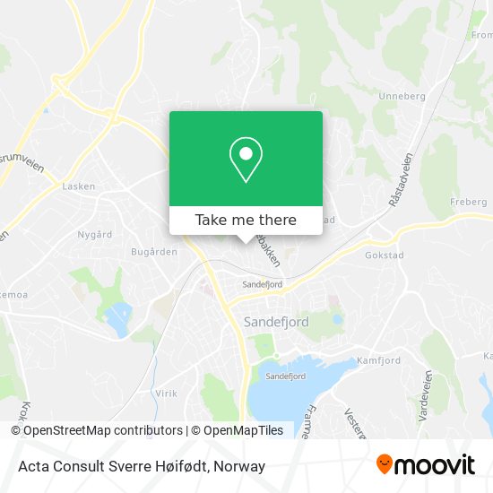 Acta Consult Sverre Høifødt map