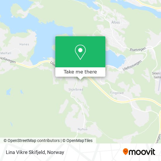 Lina Vikre Skifjeld map