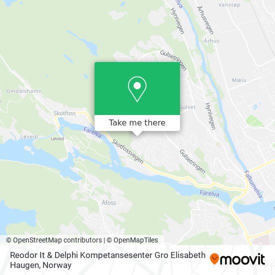 Reodor It & Delphi Kompetansesenter Gro Elisabeth Haugen map