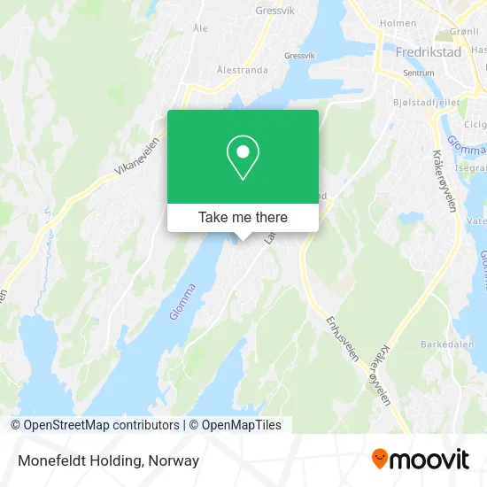 Monefeldt Holding map