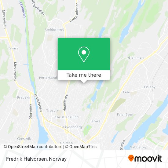 Fredrik Halvorsen map