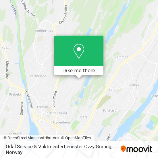 Odal Service & Vaktmestertjenester Ozzy Gurung map