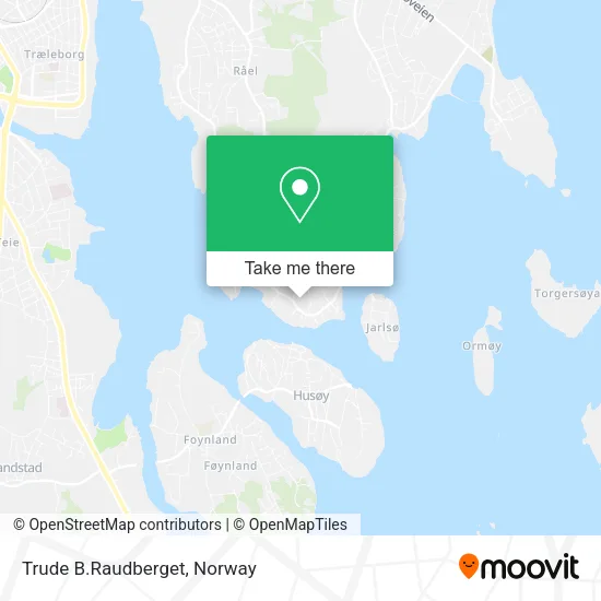 Trude B.Raudberget map