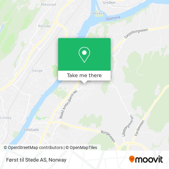 Først til Stede AS map