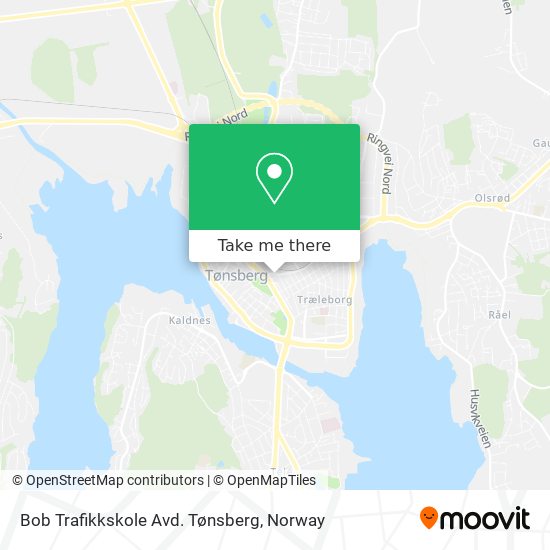 Bob Trafikkskole Avd. Tønsberg map