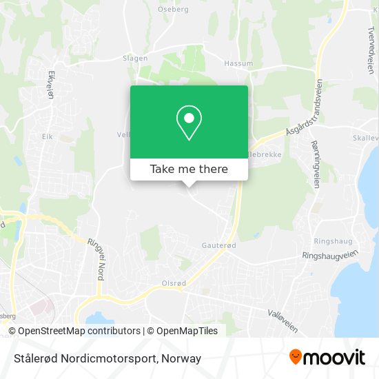 Stålerød Nordicmotorsport map