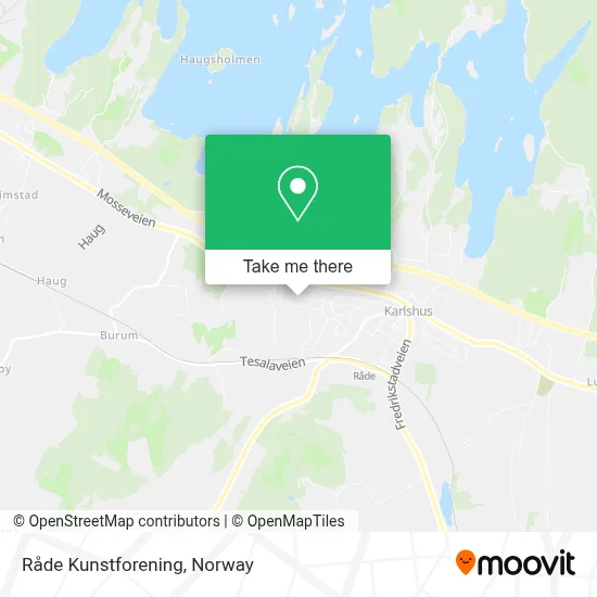 Råde Kunstforening map