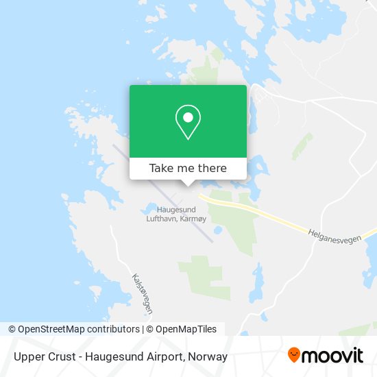 Upper Crust - Haugesund Airport map