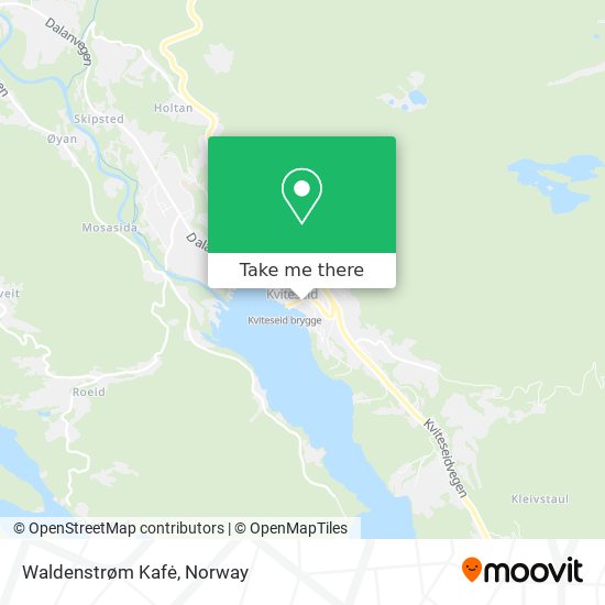 Waldenstrøm Kafė map