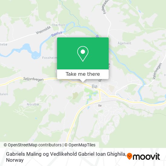 Gabriels Maling og Vedlikehold Gabriel Ioan Ghighila map