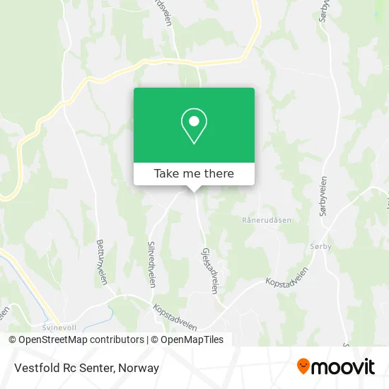 Vestfold Rc Senter map