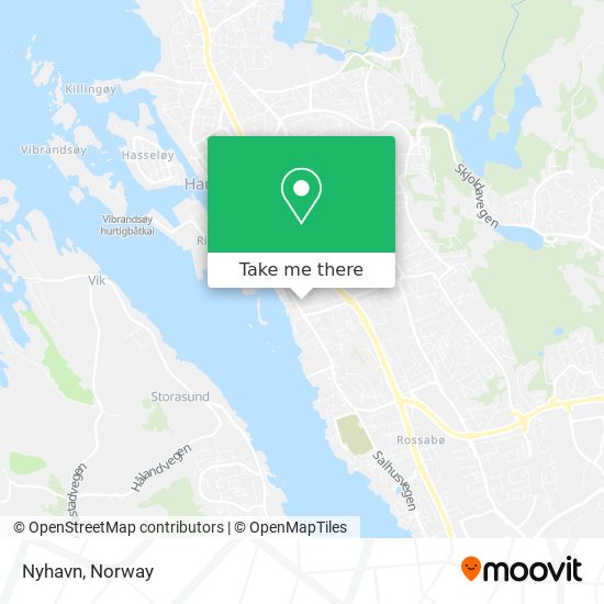 Nyhavn map