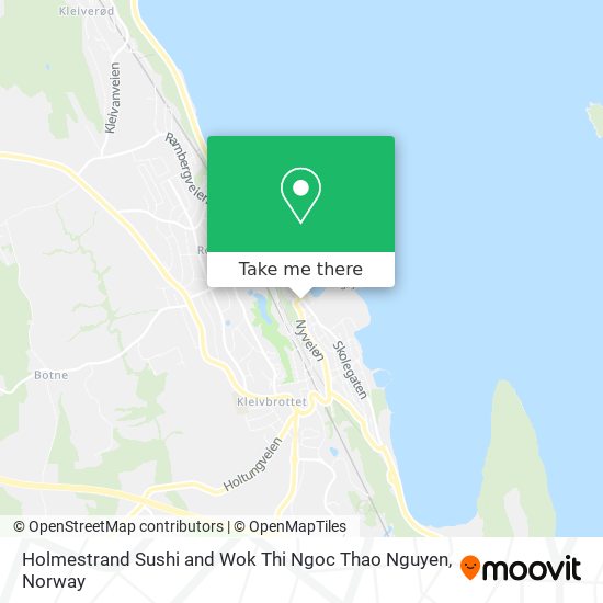 Holmestrand Sushi and Wok Thi Ngoc Thao Nguyen map