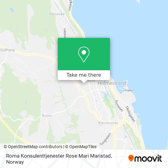 Roma Konsulenttjenester Rose Mari Maristad map