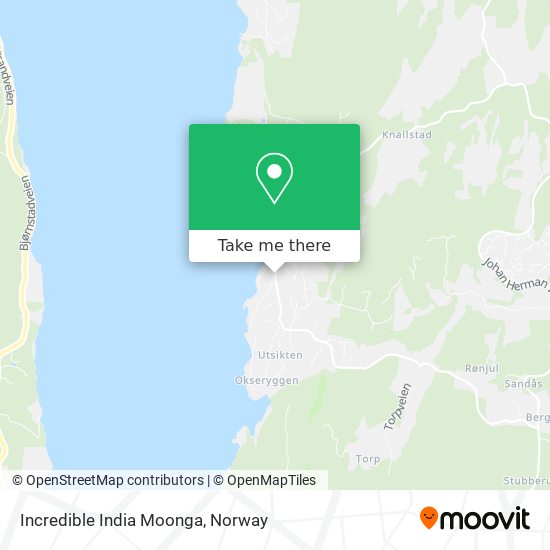 Incredible India Moonga map
