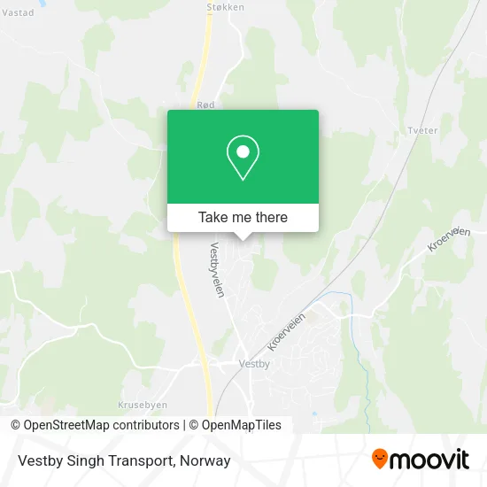 Vestby Singh Transport map
