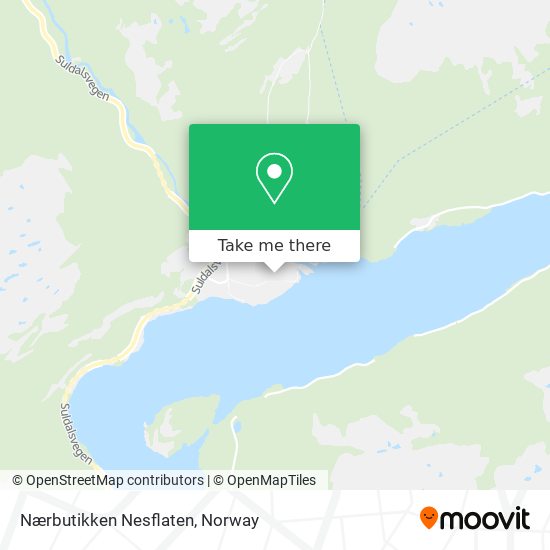 Nærbutikken Nesflaten map