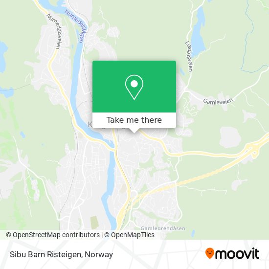 Sibu Barn Risteigen map